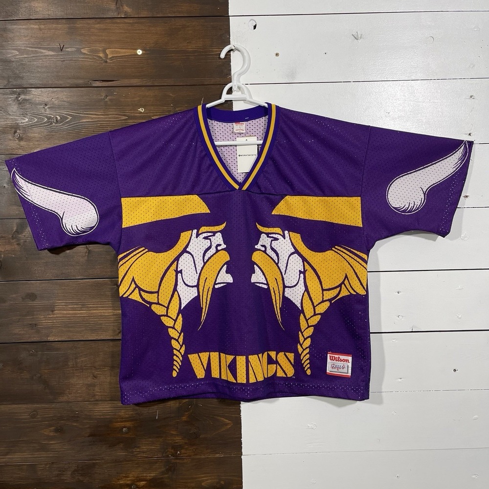 Vintage Wilson‎ Minnesota Vikings 90s Mesh Jersey